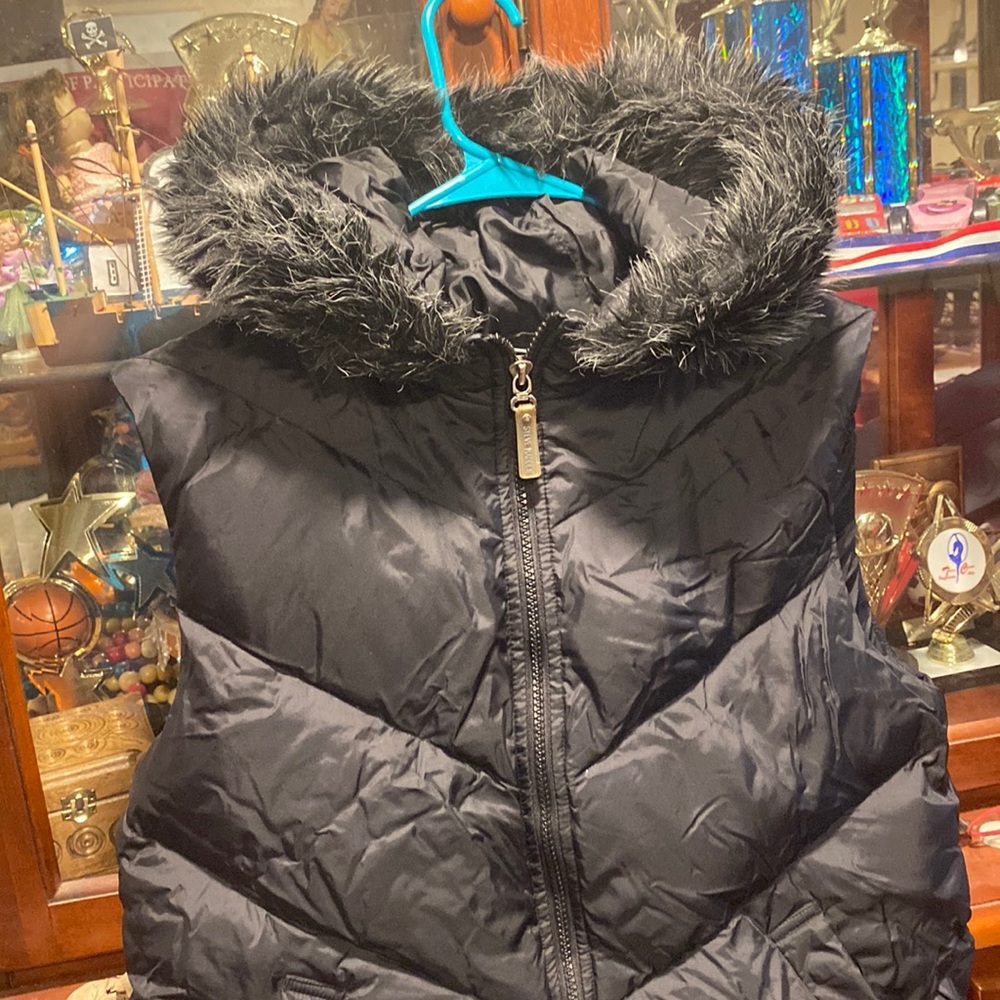 Steve Madden Puffer Vest with Hood